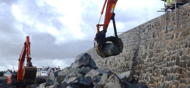 Geomarine  Active in Guernsey’s Sea Defences