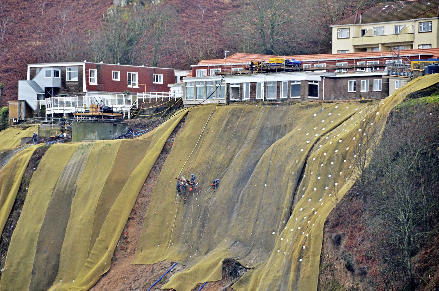 Rock Stabilisation at Bonne Nuit