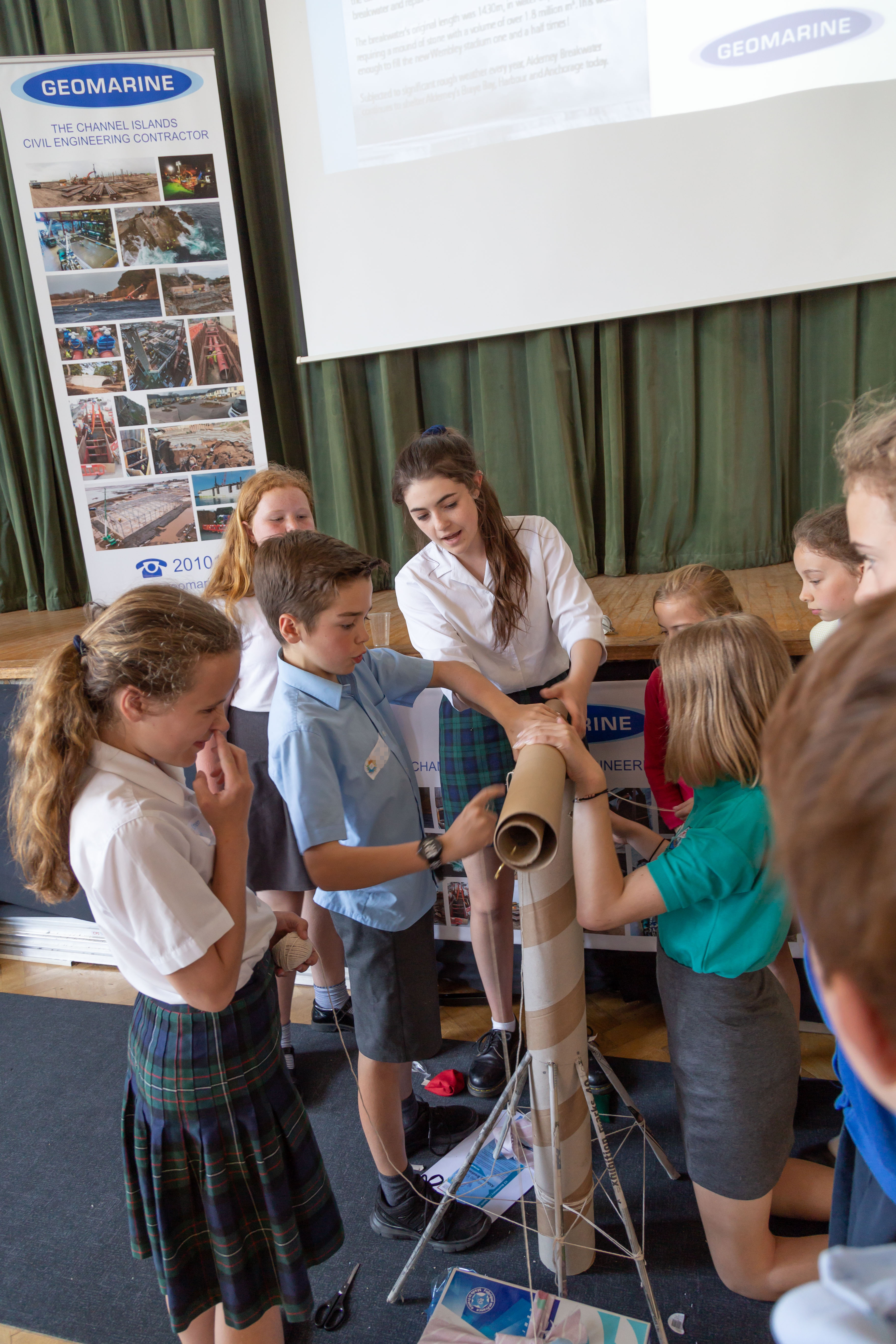 ICE200 All Island Primary School Challenge - Repairing Alderney Breakwater