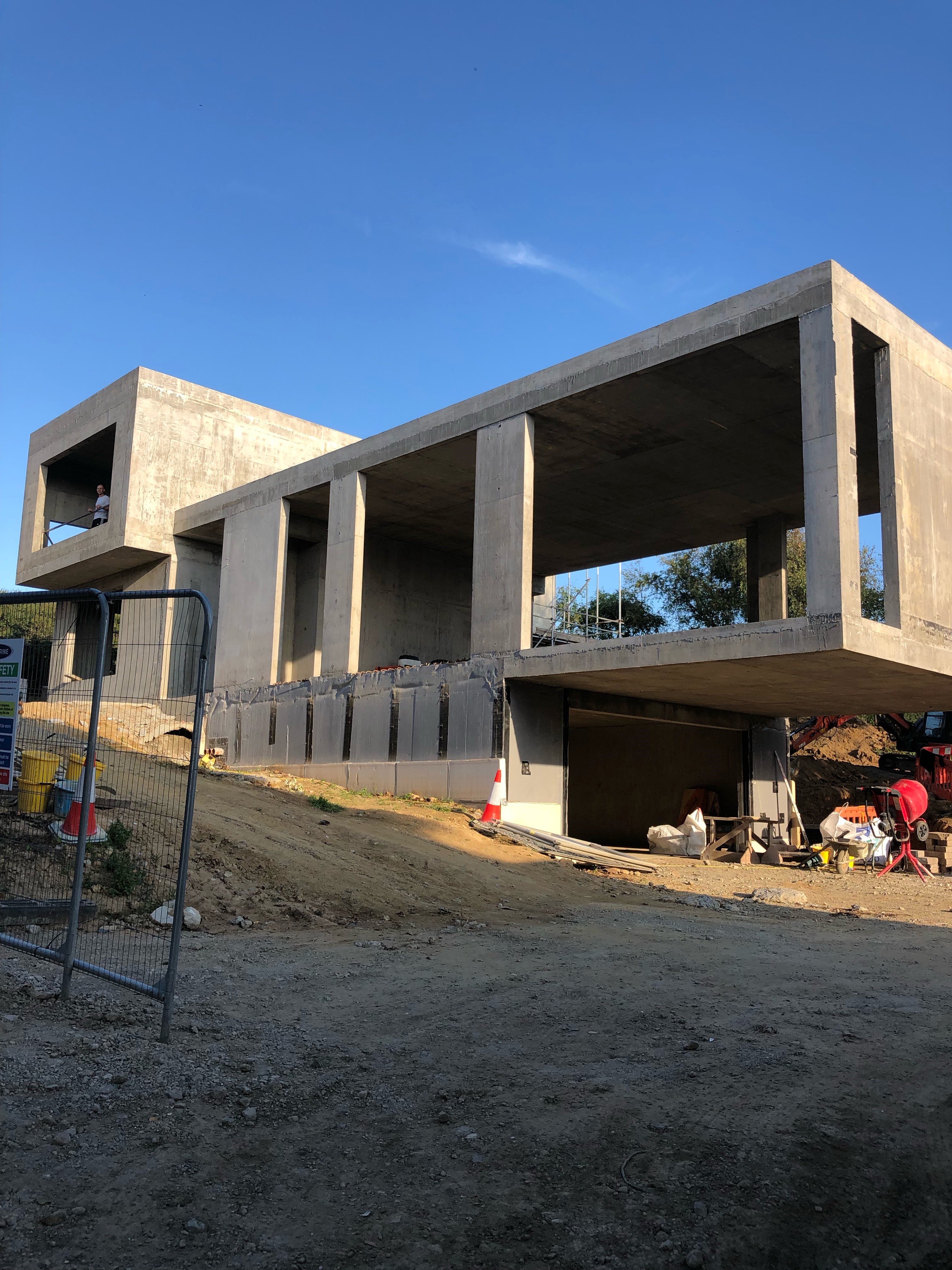 Top-out on Private Residence