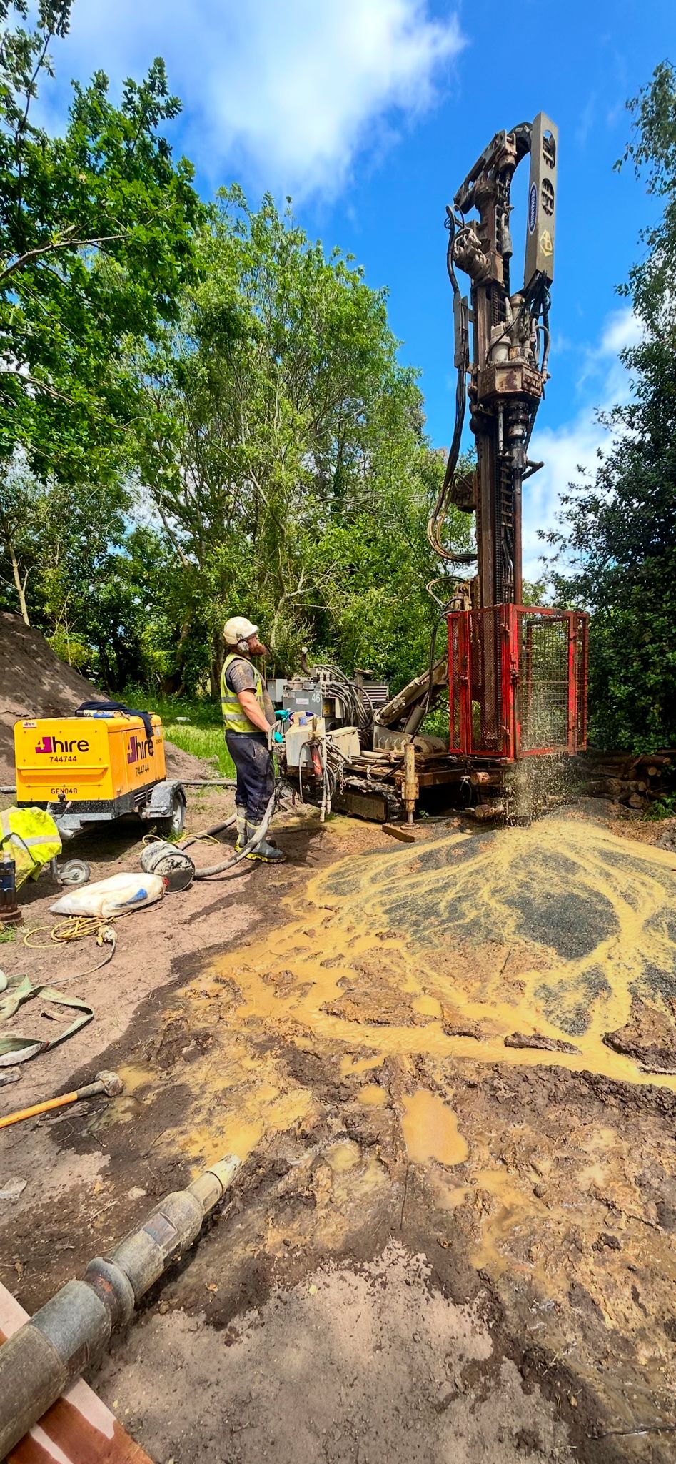 Waterwell drilling in Jersey